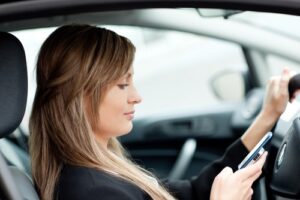 Los angeles car accident lawyer texting while driving